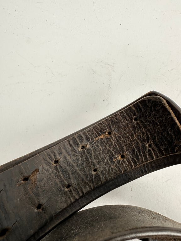 WW2 German Leather belt 'size 100' — image 5
