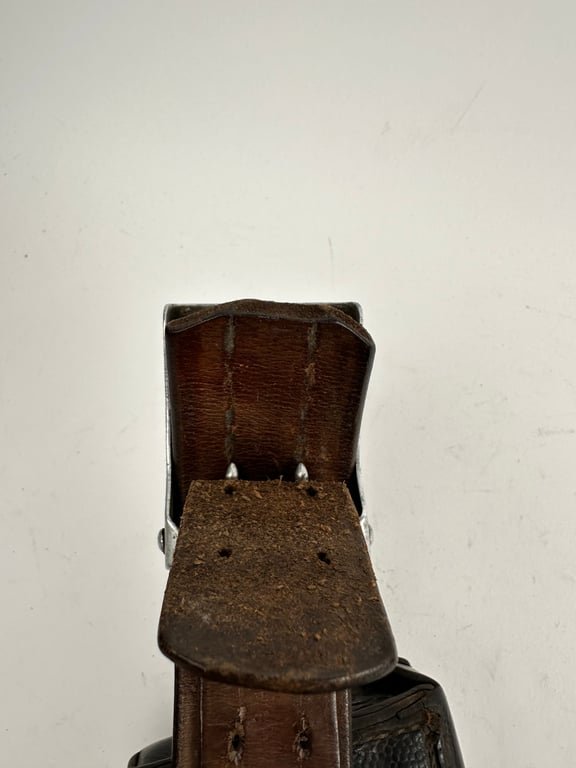 WW2 German Belt,Buckle and 2 K98 pouches 'found like this' — image 7