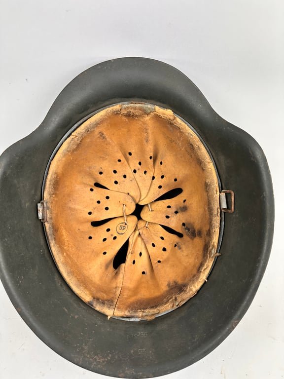 M42 German Helmet 'Rough camo paint' — image 6