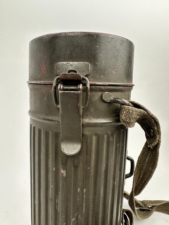 WW2 Early german Gasmask named 'Gerber J.' — image 6