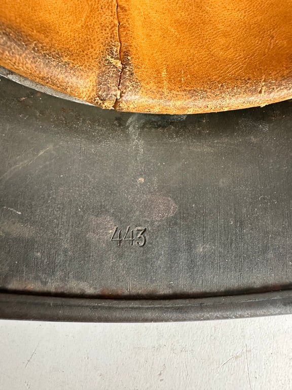EX SD SS Helmet Named 'SS mann Franeh Yrgen' — image 6