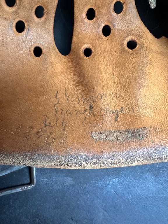 EX SD SS Helmet Named 'SS mann Franeh Yrgen' — image 9