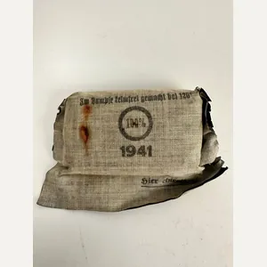 Small Wehrmacht first aid bandage 1941