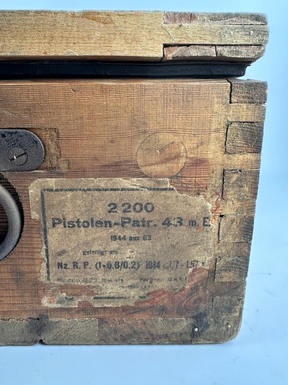 WW2 WH ammo box 'B Luftdichter Patronenkasten 2200... — image 12