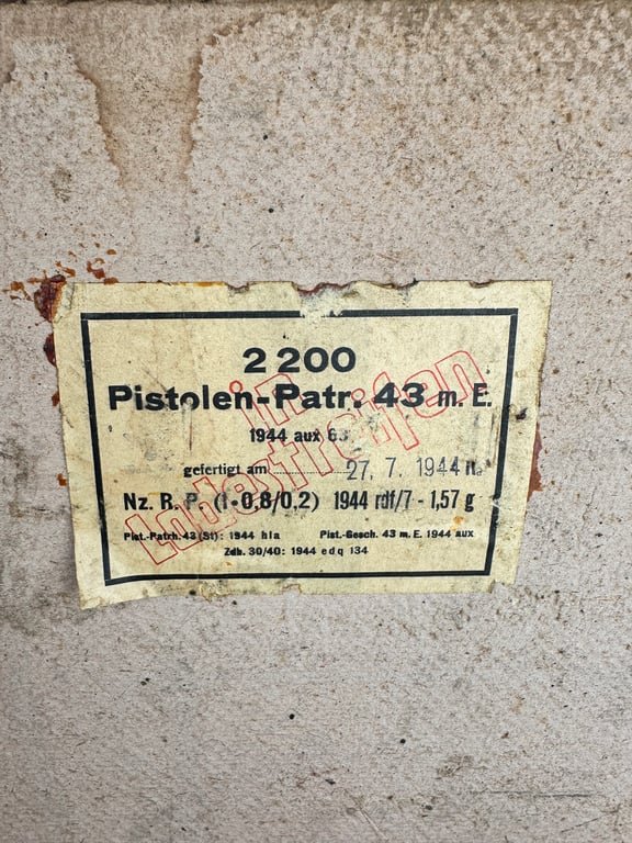 WW2 WH ammo box 'B Luftdichter Patronenkasten 2200... — image 14
