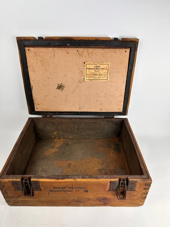 WW2 WH ammo box 'B Luftdichter Patronenkasten 2200... — image 6