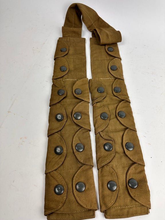 Orginal WW2 German Fallschirmjager Tan bandoleer... — image 10