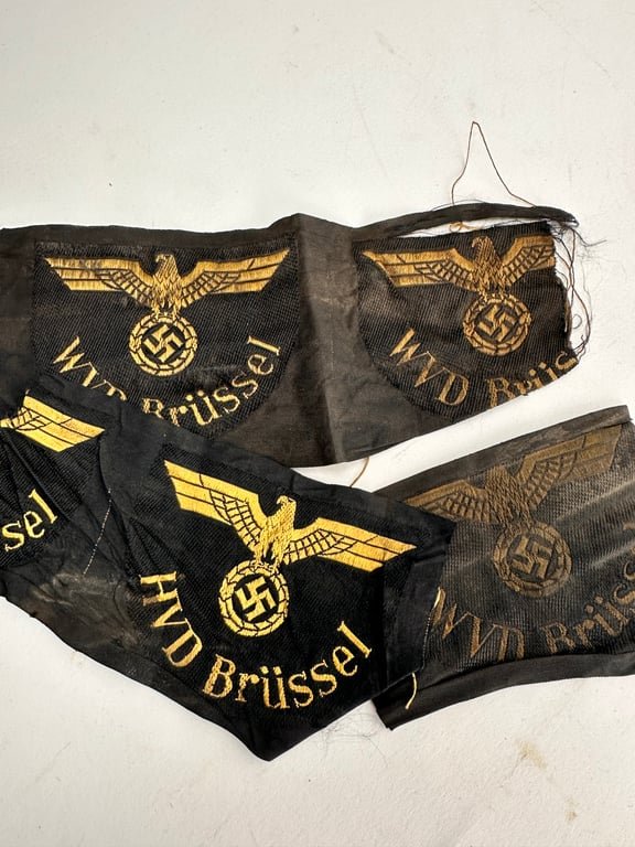 'Deutsche Reichsbahn' BeVo-gewoven 'WVD Brüssel' a... — image 9