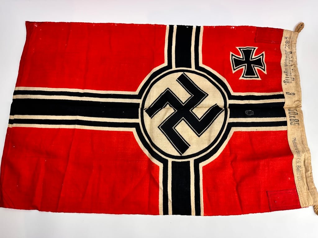Kriegsmarine U-boot size 'Kriegsflagge'50x85cm RAR... — image 2