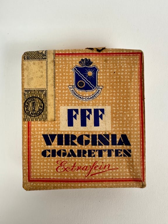 WW2 German 'FFF' Virginia cigarettes — image 2