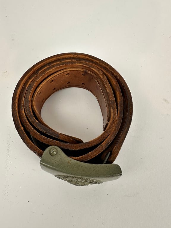 Mint Wehrmacht Belt and Buckle 'J.F.S.' — image 13