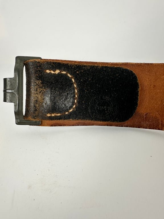 Mint Wehrmacht Belt and Buckle 'J.F.S.' — image 14