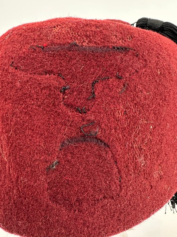 WW2 German Waffen-SS Fez — image 3