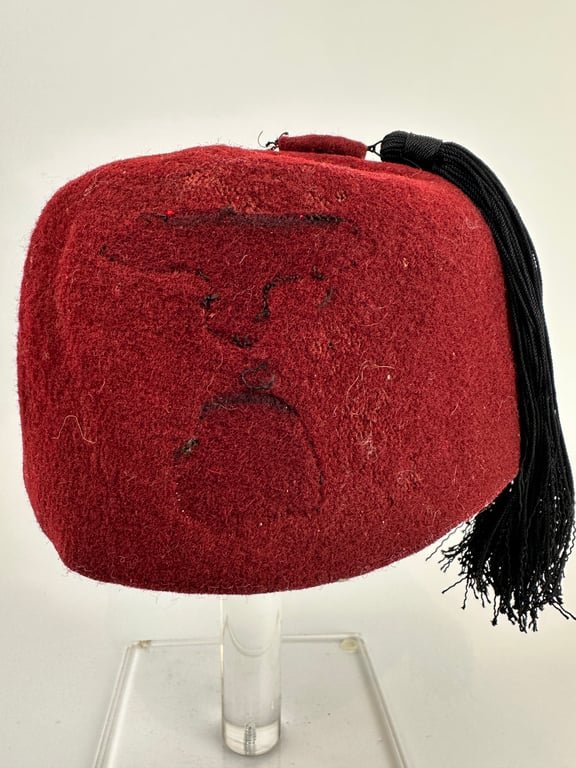 WW2 German Waffen-SS Fez — image 9