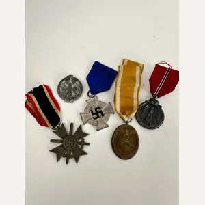 WW2 German Medals grouping 5 pices