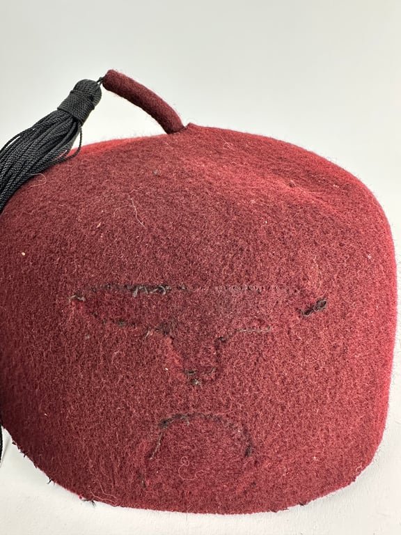 WW2 German Waffen-SS Fez — image 8