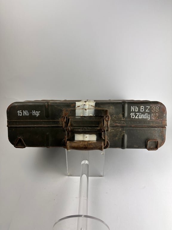 WW2 German Smoke Stick Grenade Box 1939 — image 11