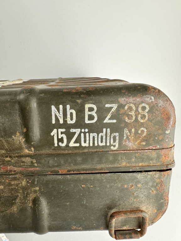 WW2 German Smoke Stick Grenade Box 1939 — image 12