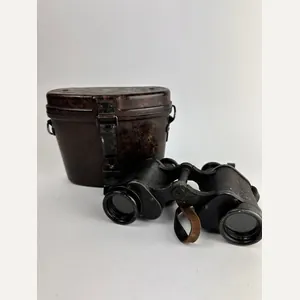 Original German 6x30 ddx Binoculars with Red Bakel...