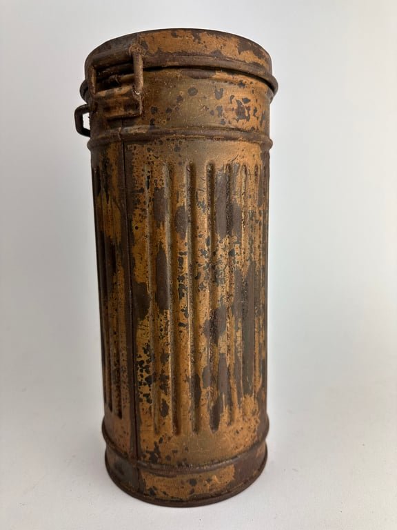 WW2 German Gasmask Canister in Camo Paint — image 12