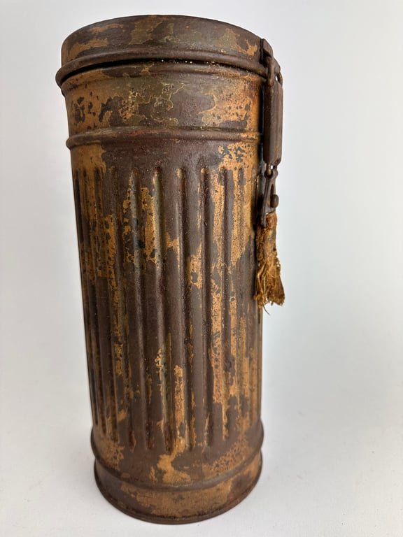 WW2 German Gasmask Canister in Camo Paint — image 5