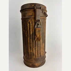 WW2 German Gasmask Canister in Camo Paint