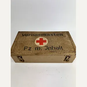WW2 German 'Verbandkasten' First Aid Box In Tan