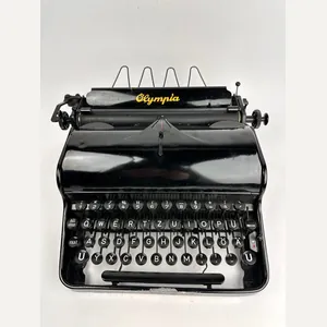 Rare Black Waffen-SS typewriter by Olympia