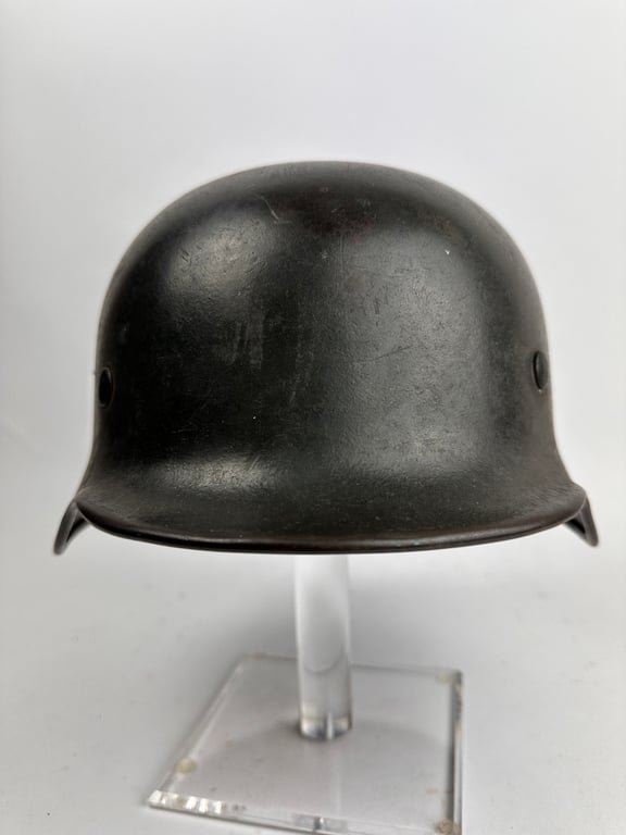 Untoched SD M40 Wehrmacht Helmet 'ET66' — image 4