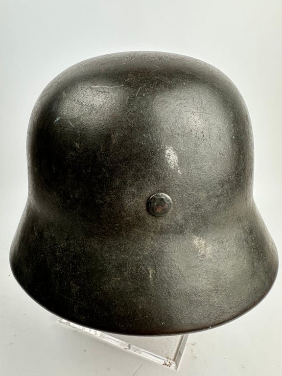 Untoched SD M40 Wehrmacht Helmet 'ET66' — image 6