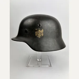 Untoched SD M40 Wehrmacht Helmet 'ET66'