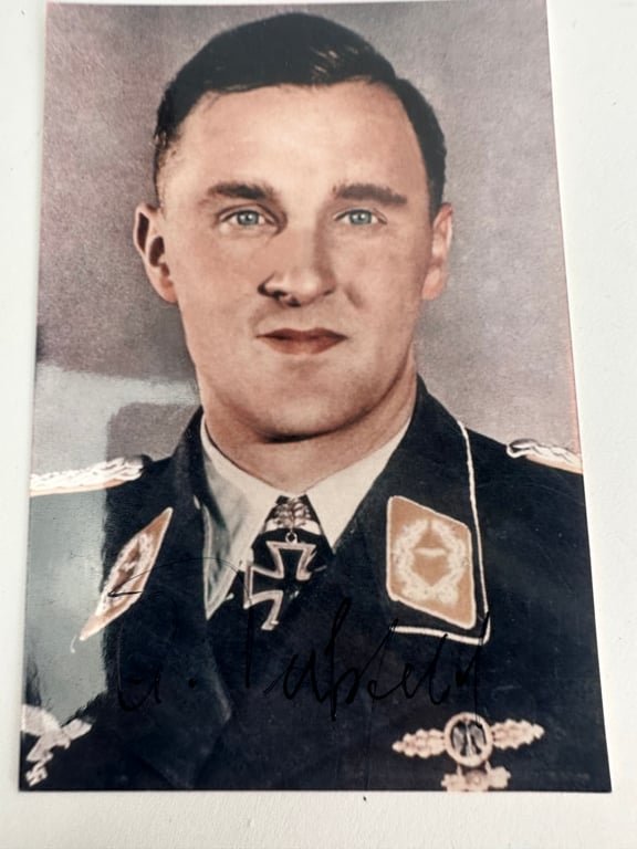 German post-war photo with orginal signature 'Ado... — image 3