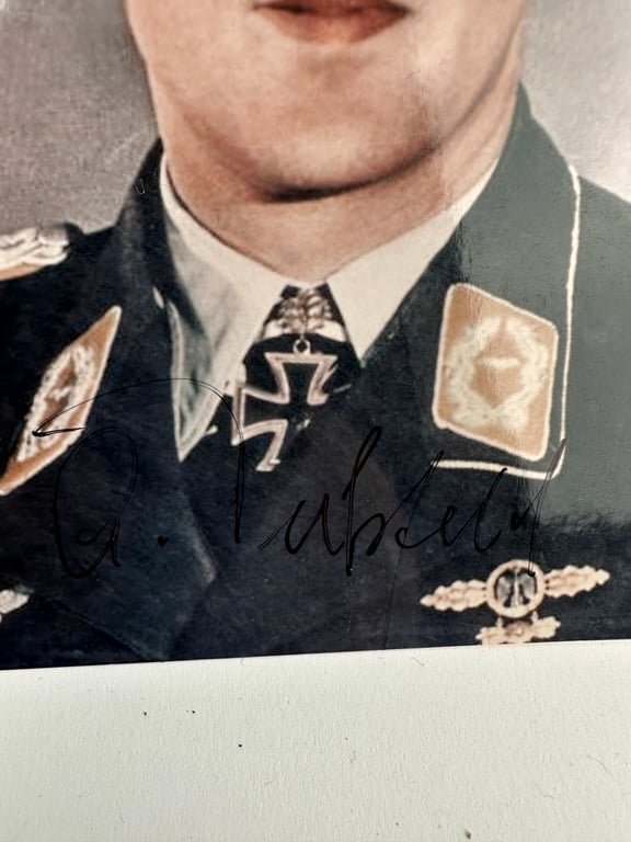 German post-war photo with orginal signature 'Ado... — image 4