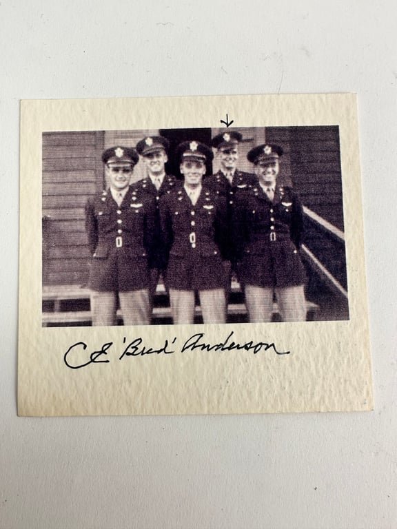 post-war photo with signature usa — image 3