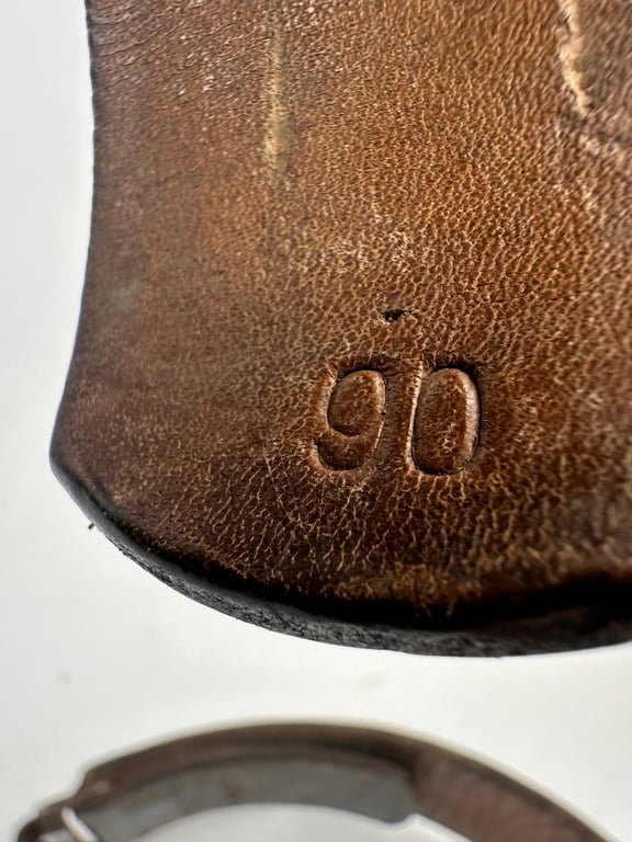 WW2 German Leather belt size 90 — image 8