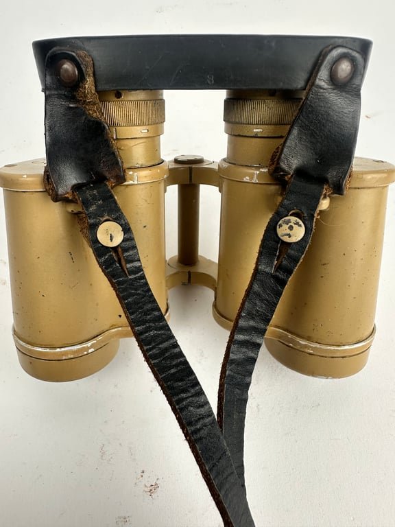 German WW2 Tan 6x30 Binoculars 'cag' — image 12