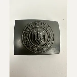 Steel Heer belt buckle marked C.T.D. 1943 'mint'