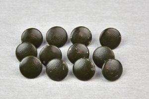 Wehrmacht 12mm M43 field cap buttons