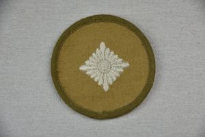 Army (Heer) 'Oberschütze' rank tropical 'Afrikakorps' sleeve badge