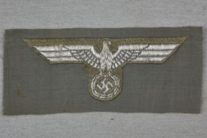 RARE first pattern army (Heer) officer 'BeVo' flatwire 'Crusher' cap …