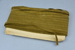 Original Wehrmacht tropical 'Afrikakorps' NCO 'Unteroffizier' gold collar tresse