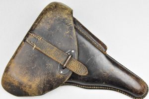 Wehrmacht/SS P.38 Walther hard shell holster by 'cxb' 1941