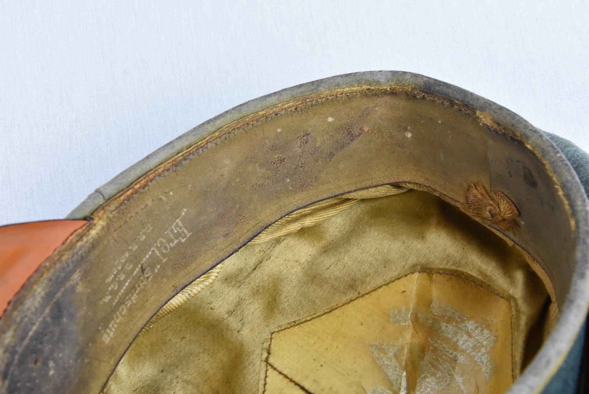 Army (Heer) signals officer visor cap by Erel Extra — image 12