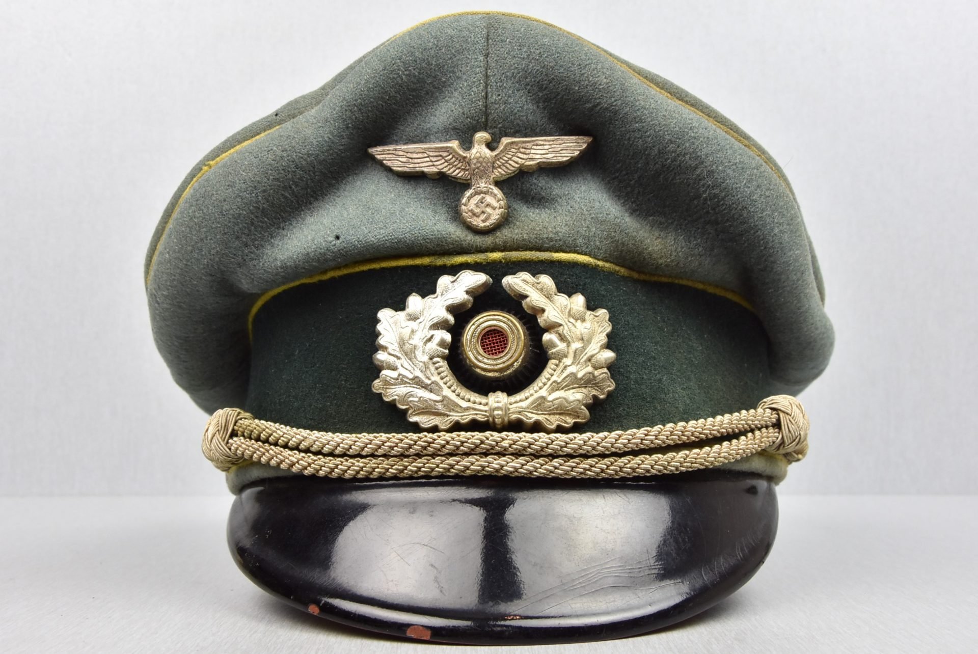 Army (Heer) signals officer visor cap by Erel Extra — image 5