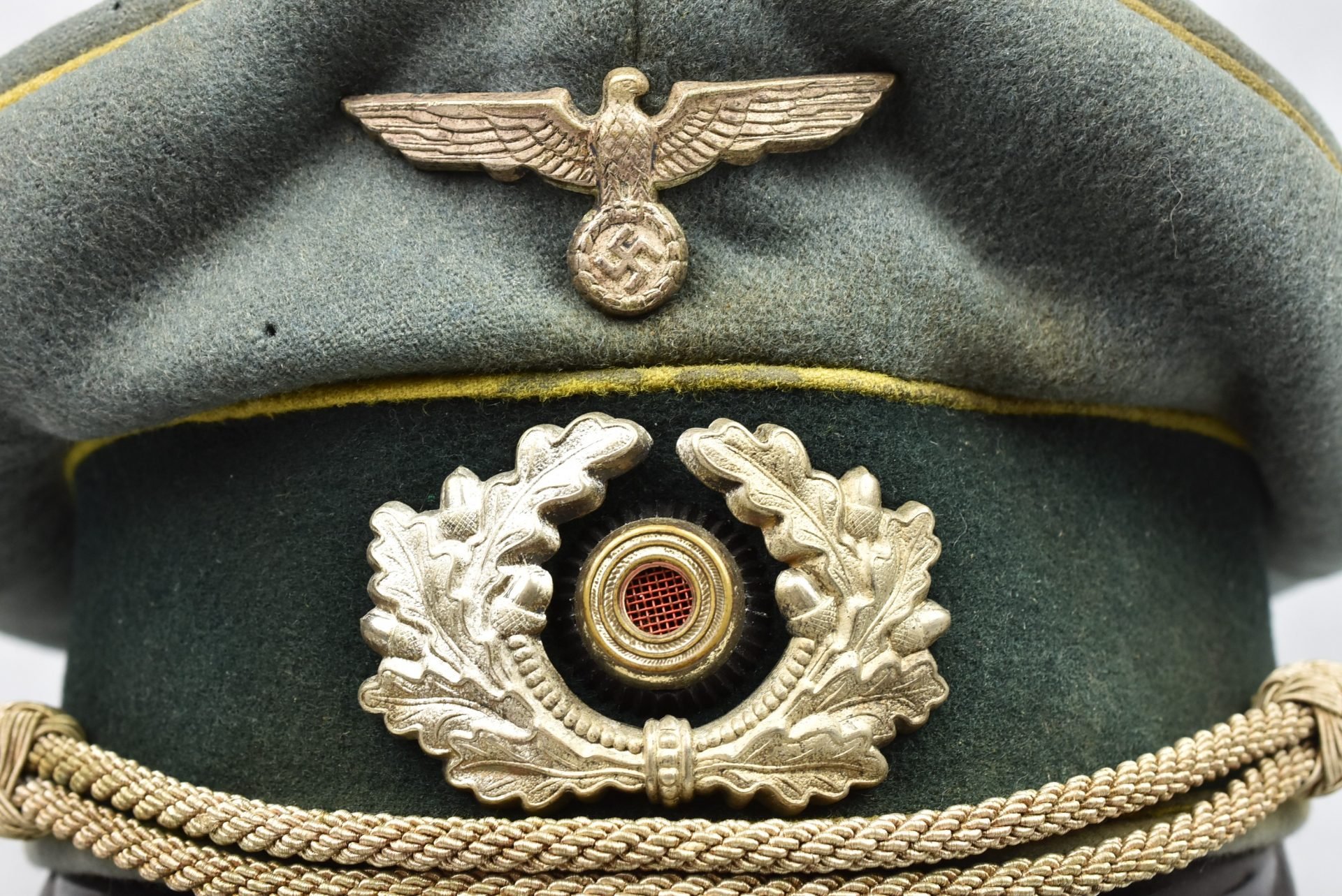 Army (Heer) signals officer visor cap by Erel Extra — image 6