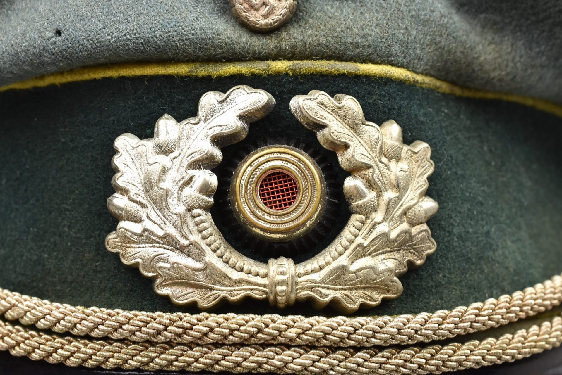 Army (Heer) signals officer visor cap by Erel Extra — image 8