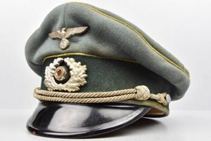 Army (Heer) signals officer visor cap by Erel Extra