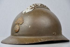 WW2 M26 French Adrian helmet