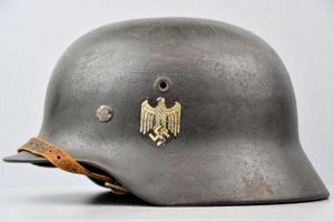 M40 army (Heer) single decal steel helmet EF64
