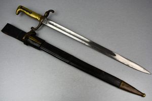 M1871 New Imperial Germany bayonet with frog by P.D. Lüneschloss